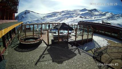 Valle Nevado: Vista Piscina (Vallenevado.com)