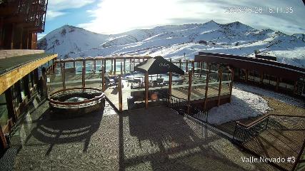 Valle Nevado: Vista Piscina (Vallenevado.com)