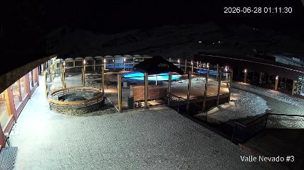 Valle Nevado: Vista Piscina (Vallenevado.com)