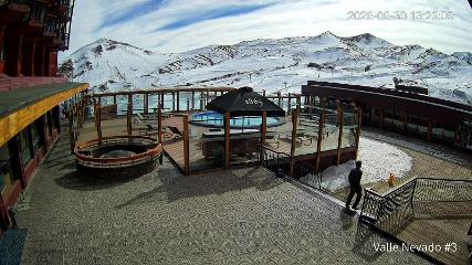 Valle Nevado: Vista Piscina (Vallenevado.com)