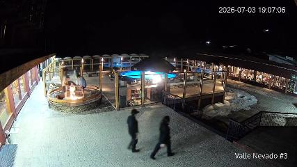 Valle Nevado: Vista Piscina (Vallenevado.com)