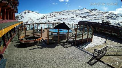 Valle Nevado: Vista Piscina (Vallenevado.com)