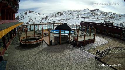 Valle Nevado: Vista Piscina (Vallenevado.com)