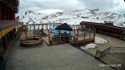 Valle Nevado: Vista Piscina (Vallenevado.com)