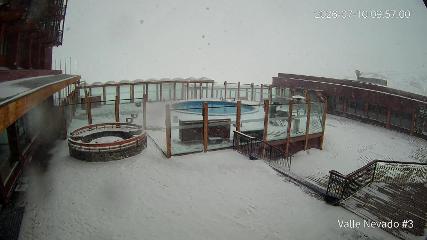 Valle Nevado: Vista Piscina (Vallenevado.com)
