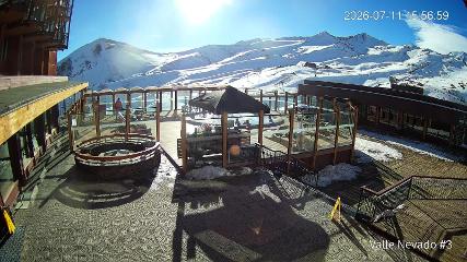Valle Nevado: Vista Piscina (Vallenevado.com)