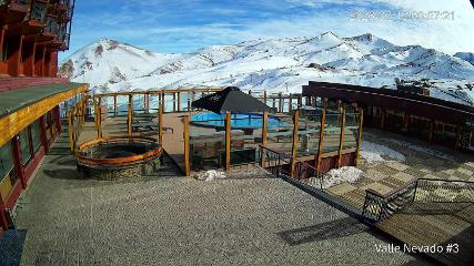 Valle Nevado: Vista Piscina (Vallenevado.com)