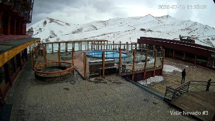 Valle Nevado: Vista Piscina (Vallenevado.com)