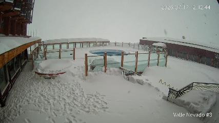 Valle Nevado: Vista Piscina (Vallenevado.com)