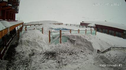 Valle Nevado: Vista Piscina (Vallenevado.com)