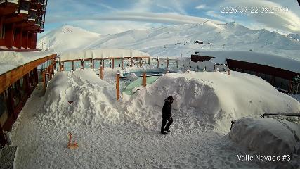 Valle Nevado: Vista Piscina (Vallenevado.com)