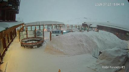 Valle Nevado: Vista Piscina (Vallenevado.com)