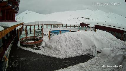 Valle Nevado: Vista Piscina (Vallenevado.com)