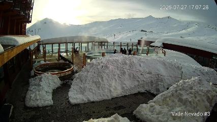 Valle Nevado: Vista Piscina (Vallenevado.com)