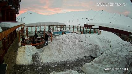 Valle Nevado: Vista Piscina (Vallenevado.com)