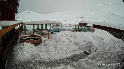 Valle Nevado: Vista Piscina (Vallenevado.com)