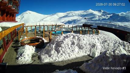 Valle Nevado: Vista Piscina (Vallenevado.com)