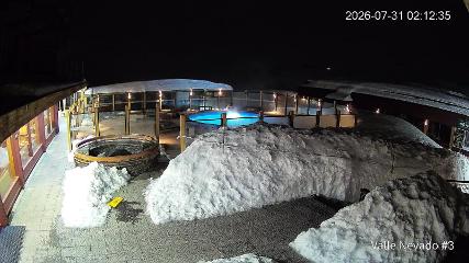 Valle Nevado: Vista Piscina (Vallenevado.com)