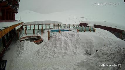 Valle Nevado: Vista Piscina (Vallenevado.com)