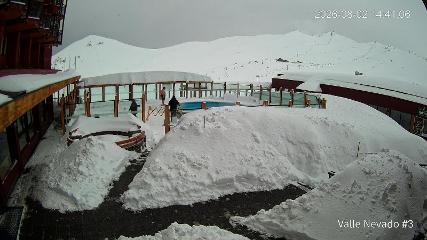 Valle Nevado: Vista Piscina (Vallenevado.com)