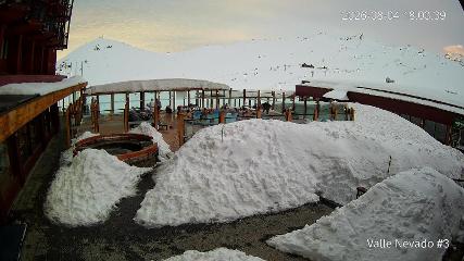 Valle Nevado: Vista Piscina (Vallenevado.com)