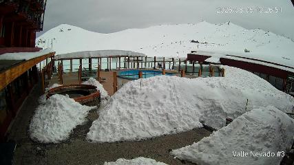 Valle Nevado: Vista Piscina (Vallenevado.com)