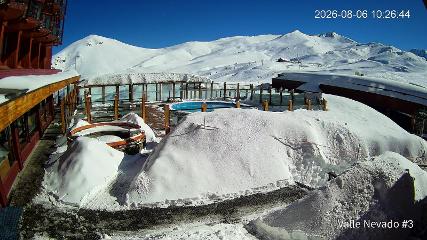 Valle Nevado: Vista Piscina (Vallenevado.com)