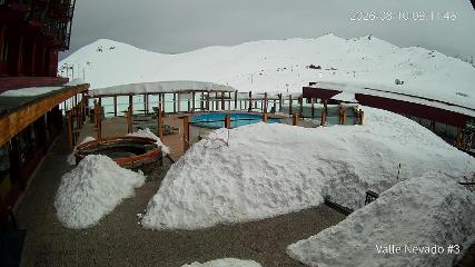 Valle Nevado: Vista Piscina (Vallenevado.com)