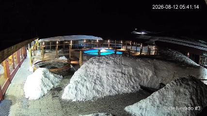 Valle Nevado: Vista Piscina (Vallenevado.com)