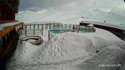 Valle Nevado: Vista Piscina (Vallenevado.com)