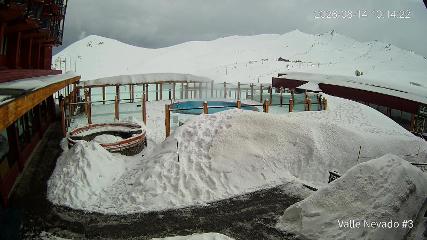 Valle Nevado: Vista Piscina (Vallenevado.com)