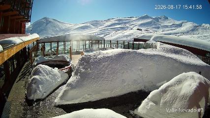 Valle Nevado: Vista Piscina (Vallenevado.com)