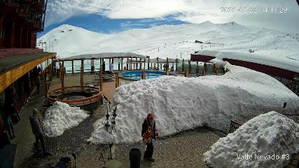 Valle Nevado: Vista Piscina (Vallenevado.com)