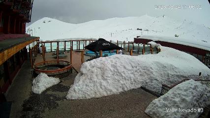 Valle Nevado: Vista Piscina (Vallenevado.com)