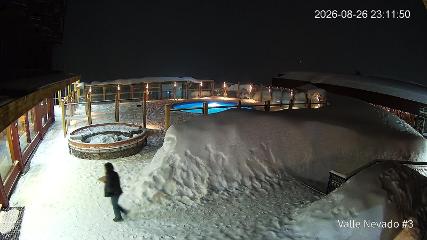 Valle Nevado: Vista Piscina (Vallenevado.com)