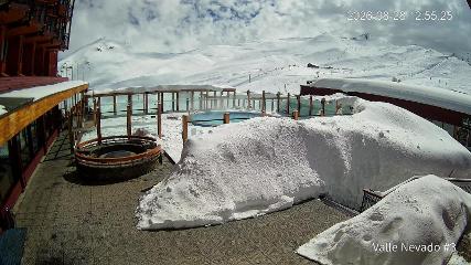 Valle Nevado: Vista Piscina (Vallenevado.com)