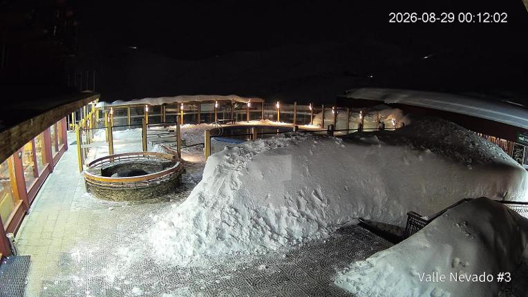 Webcam Valle Nevado: Vista Piscina