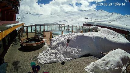 Valle Nevado: Vista Piscina (Vallenevado.com)