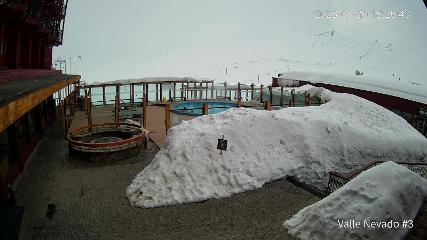Valle Nevado: Vista Piscina (Vallenevado.com)