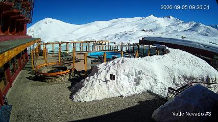 Valle Nevado: Vista Piscina (Vallenevado.com)