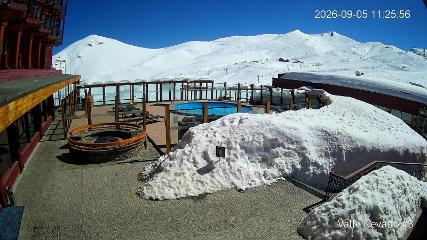 Valle Nevado: Vista Piscina (Vallenevado.com)