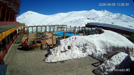 Valle Nevado: Vista Piscina (Vallenevado.com)
