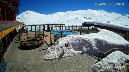Valle Nevado: Vista Piscina (Vallenevado.com)