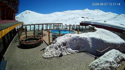 Valle Nevado: Vista Piscina (Vallenevado.com)
