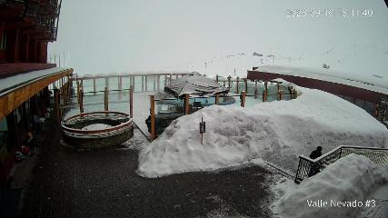 Valle Nevado: Vista Piscina (Vallenevado.com)