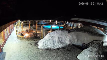 Valle Nevado: Vista Piscina (Vallenevado.com)