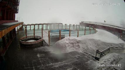 Valle Nevado: Vista Piscina (Vallenevado.com)