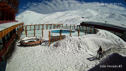 Valle Nevado: Vista Piscina (Vallenevado.com)