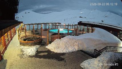 Valle Nevado: Vista Piscina (Vallenevado.com)