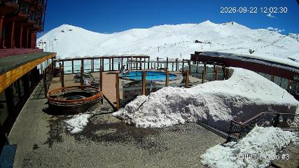 Valle Nevado: Vista Piscina (Vallenevado.com)